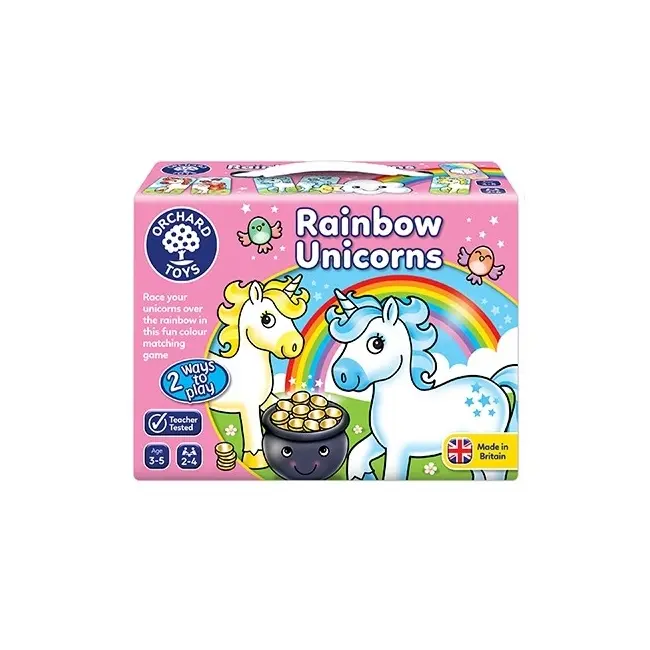 Joc educativ Unicornii Curcubeu RAINBOW UNICORNS - OR095