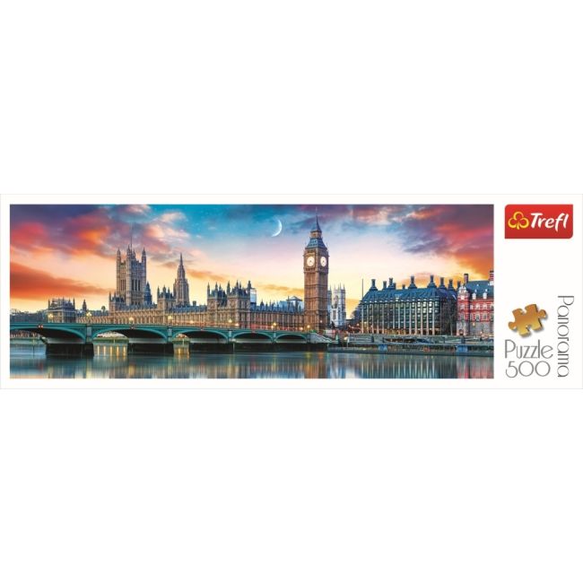 PUZZLE TREFL 500 PANORAMA BIG BEN VIV29507