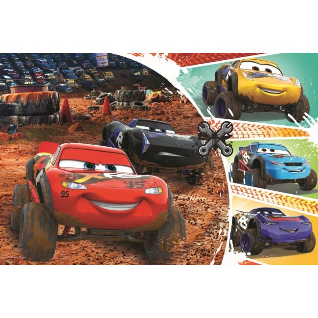 PUZZLE TREFL 60 FULGER MCQUEEN CU PRIETENII VIV17327