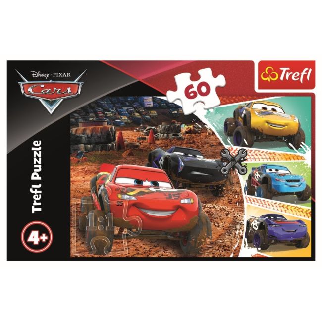 PUZZLE TREFL 60 FULGER MCQUEEN CU PRIETENII VIV17327