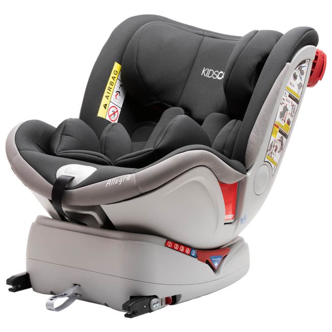 Scaun auto Allegra rotativ cu Isofix 0-36kg negru KidsCare SUPKC_allegra_negru