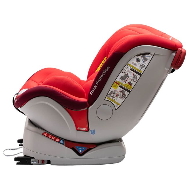 Scaun auto Allegra rotativ cu Isofix 0-36kg rosu KidsCare SUPKC_allegra_red