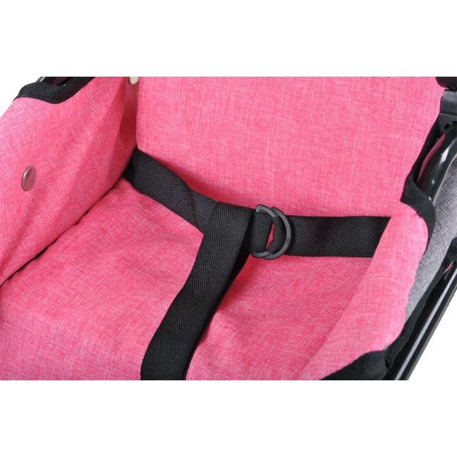 Carucior 2 in 1 pentru papusi Ruby Dark Blue BBX63130