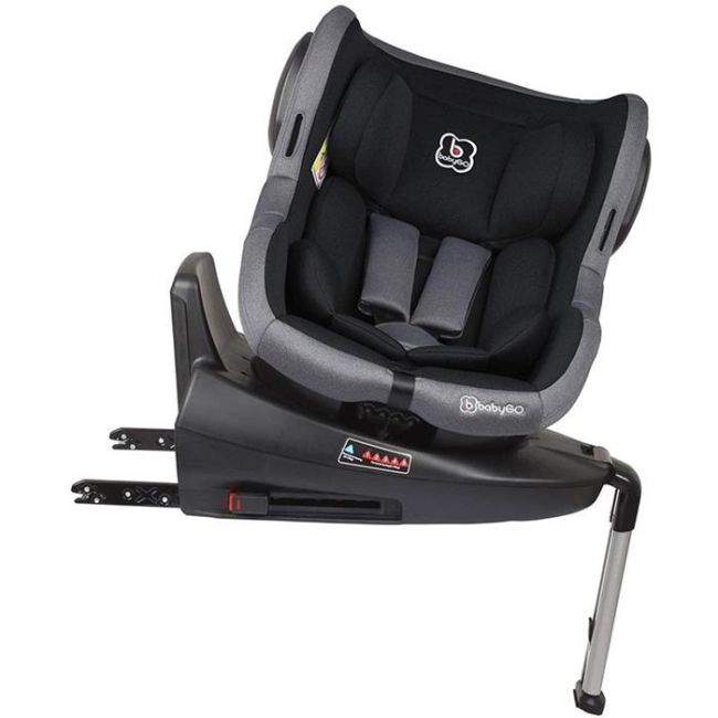 BabyGo – Scaun auto ISO Rotativ 360° - Negru BBBBGO-2203
