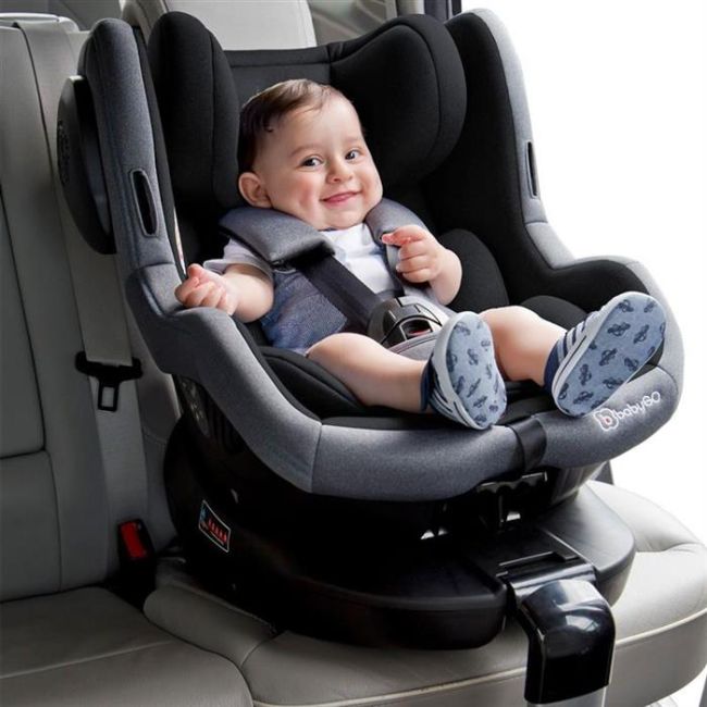 BabyGo – Scaun auto ISO Rotativ 360° - Negru BBBBGO-2203