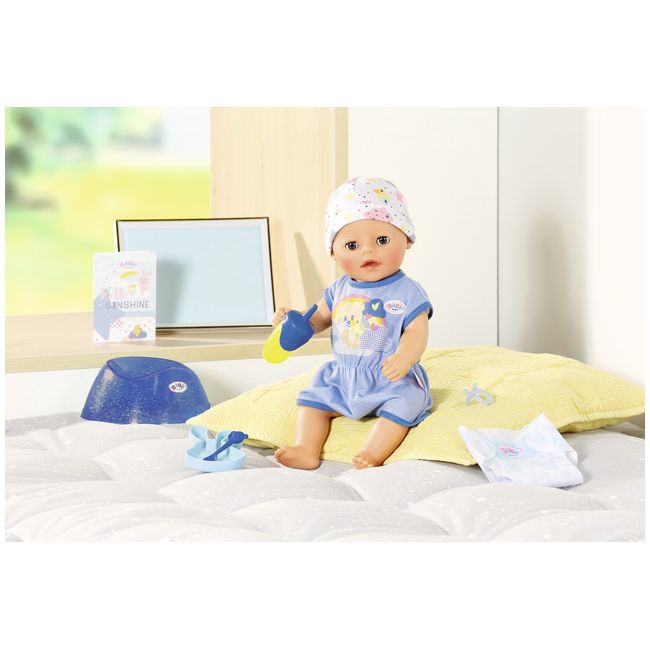 BABY born - Micul bebelus baiat interactiv cu corp moale, 36 cm - ARTZF827338