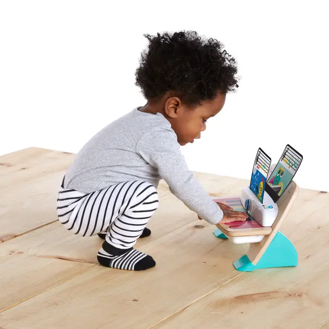 Baby Einstein &ndash; Jucarie muzicala de lemn Hape Magic Touch Piano&trade; BBB11649
