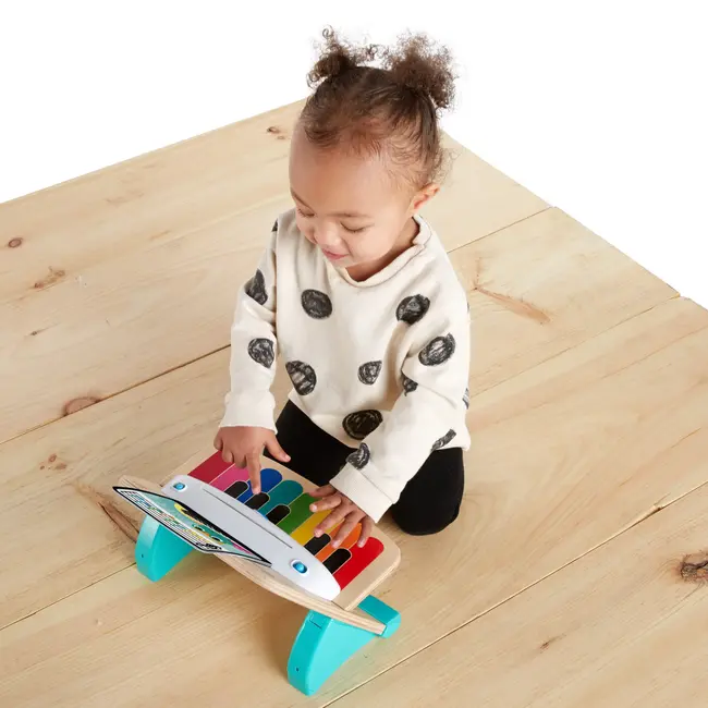 Baby Einstein &ndash; Jucarie muzicala de lemn Hape Magic Touch Piano&trade; BBB11649