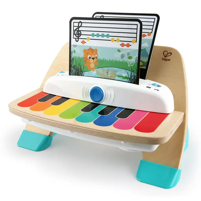 Baby Einstein &ndash; Jucarie muzicala de lemn Hape Magic Touch Piano&trade; BBB11649
