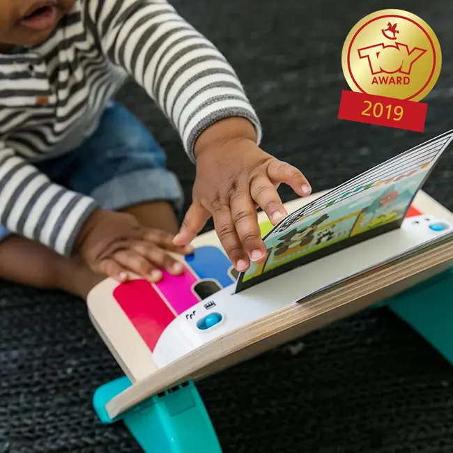 Baby Einstein &ndash; Jucarie muzicala de lemn Hape Magic Touch Piano&trade; BBB11649
