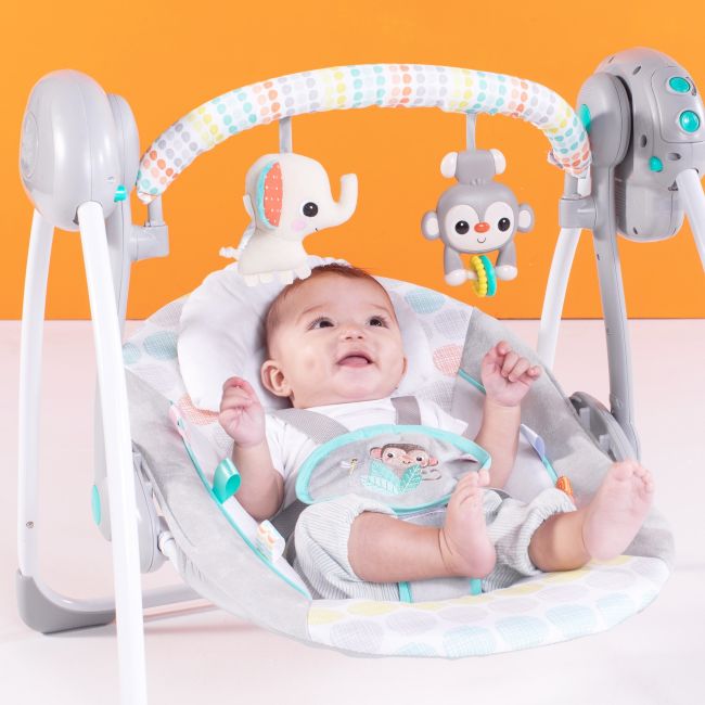 Bright Starts – Leagan portabil Whimsical Wild™ BBB11803
