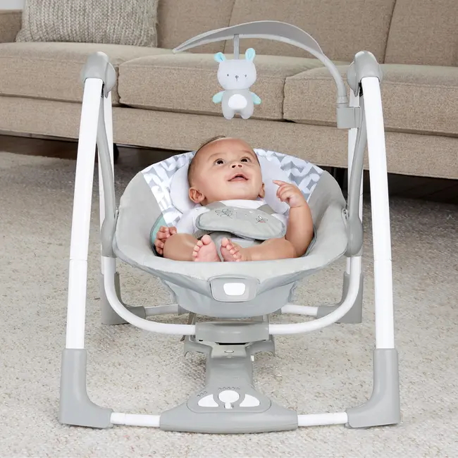 Ingenuity &ndash; Leagan si balansoar transformabil 2 in 1 Raylan BBB12189