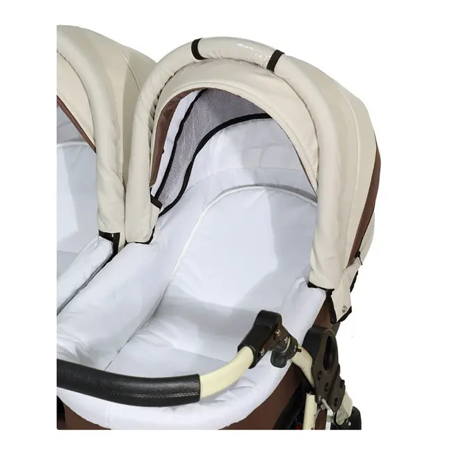 Krausman - Carucior de gemeni Twin Brown - KFTKRAUS-1358
