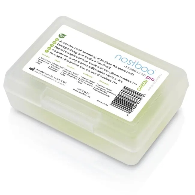 Set accesorii aspirator nazal electric Nosiboo Pro verde ERFN-ACS-01-03