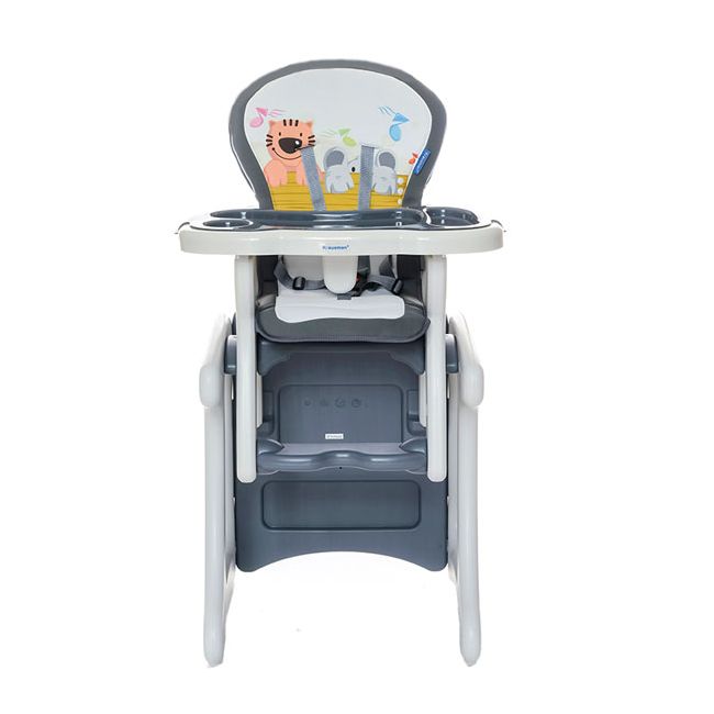 Krausman - Scaun de masa multifunctional Lofty Gray - KFTKRAUS-1256
