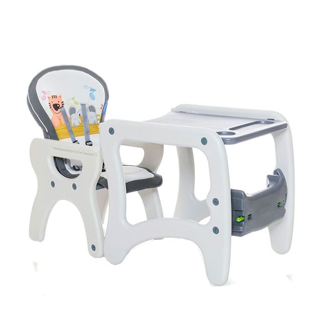 Krausman - Scaun de masa multifunctional Lofty Gray - KFTKRAUS-1256