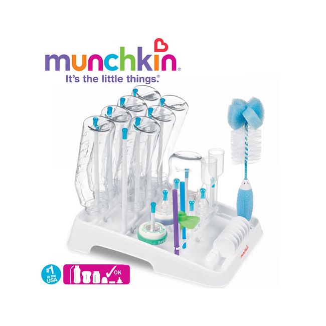 Munchkin - Suport pentru Uscare Biberoane Pliabil - KFTMunch-439