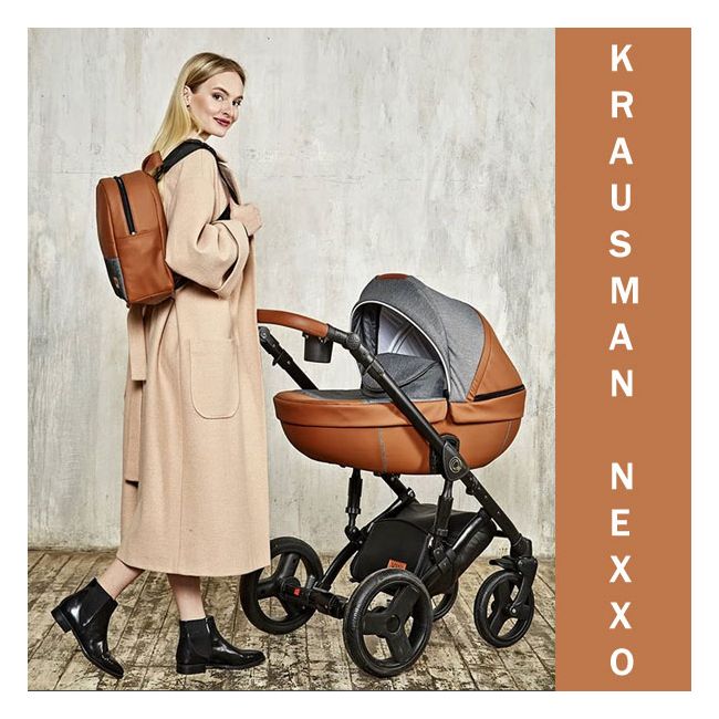Krausman - Carucior 3 in 1 Nexxo Caramel - KFTKRAUS-1408