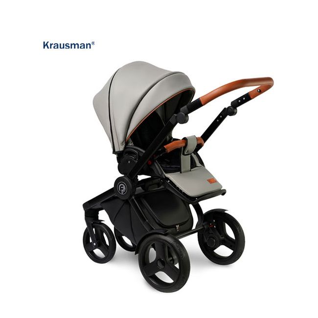 Krausman - Carucior 3 in 1 Topaz Lux Grey - KFTKRAUS-1404