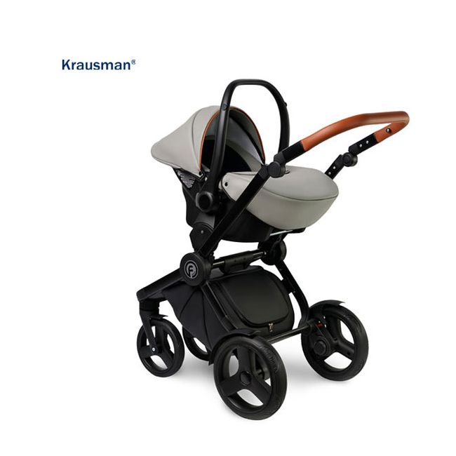 Krausman - Carucior 3 in 1 Topaz Lux Grey - KFTKRAUS-1404