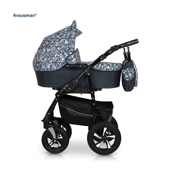 Krausman - Carucior Kraus Clasic Grey Turqoise - KFTKRAUS-1435