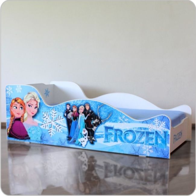 Pat Copii Tip Masina Personalizat Pentru Saltea 200x140cm - ASC-spdb-200140