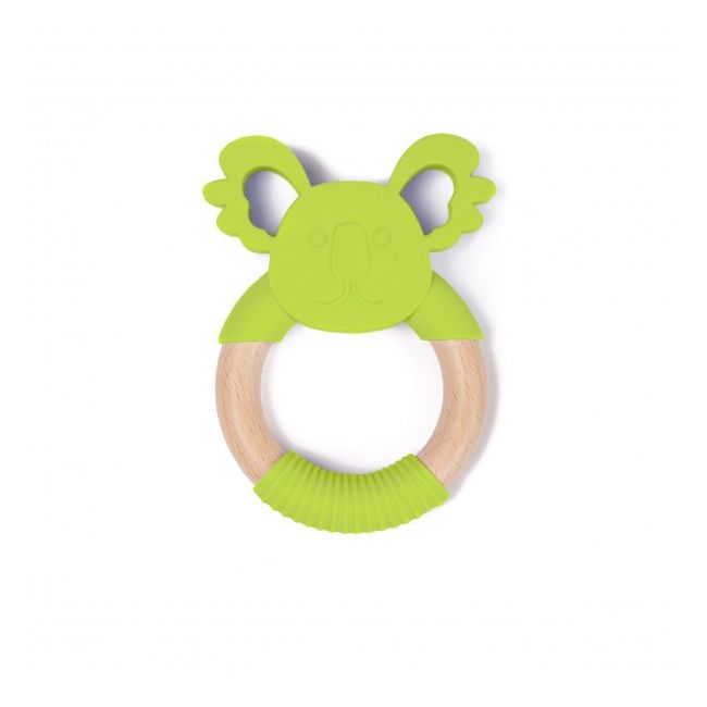 Jucarie dentitie Bo Jungle pentru bebelusi Ursulet Koala Verde - SOLBJB561130