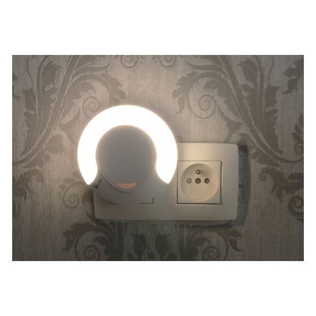 Lampa de veghe pentru copii si bebelusi BO Jungle Alb - SOLBJB200800