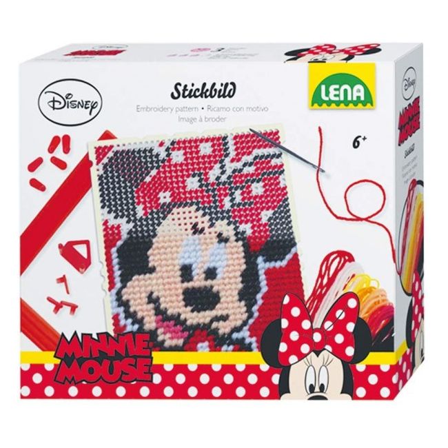 Set creatie broderie pentru copii Minnie Lena - SOLLE42604
