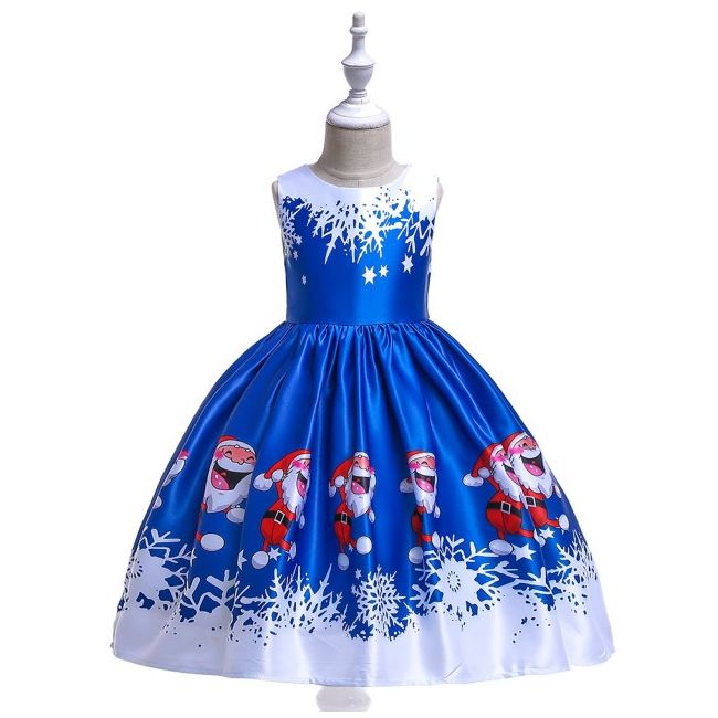 Rochita albastra - Happy Santa Claus MDmk46-4