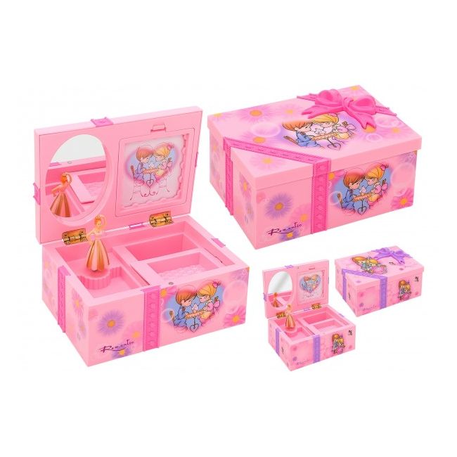 Cutie bijuterii muzicala Globo cu balerina pentru copii - SOLGL39219