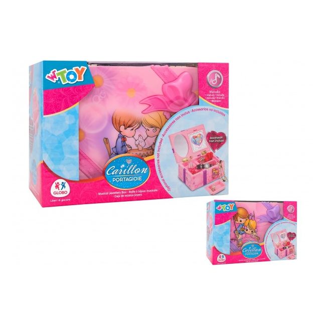 Cutie bijuterii muzicala Globo cu balerina pentru copii - SOLGL39219