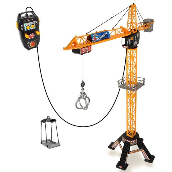 Jucarie dickie toys macara mega crane cu telecomanda hubs203462412