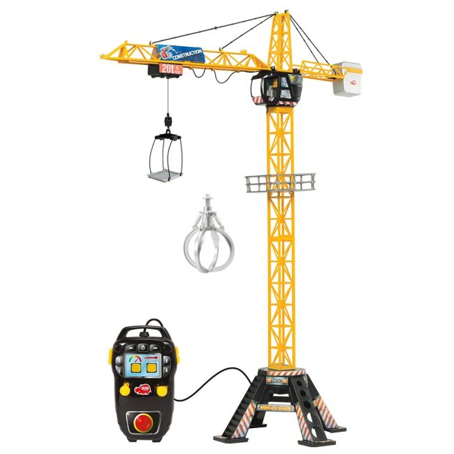 Jucarie dickie toys macara mega crane cu telecomanda hubs203462412