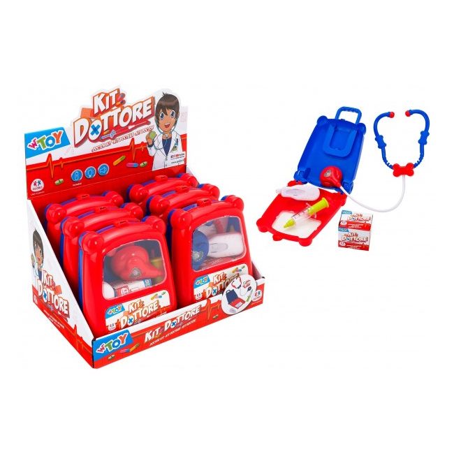 Mini troller cu accesorii doctor Globo pentru copii - SOLGL39286