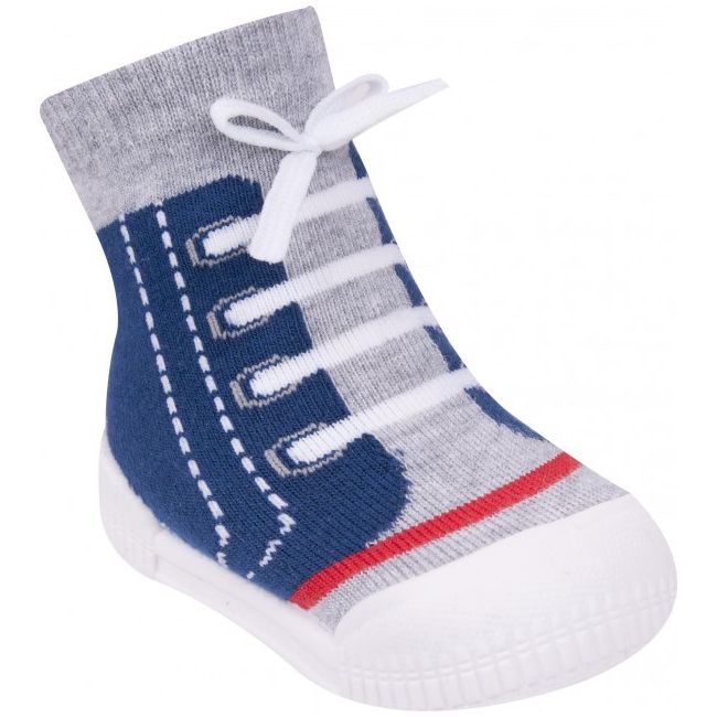 Mocasini pentru copii cu talpa antiderapanta - Sporty Boy - OB-098-1.Marimea 22