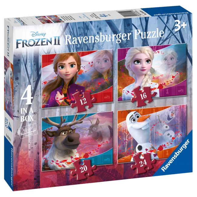 PUZZLE FROZEN II, 12/16/20/24 PIESE - ARTRVSPC03019