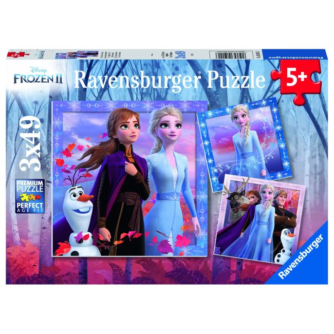PUZZLE FROZEN II, 3x49 PIESE - ARTRVSPC05011