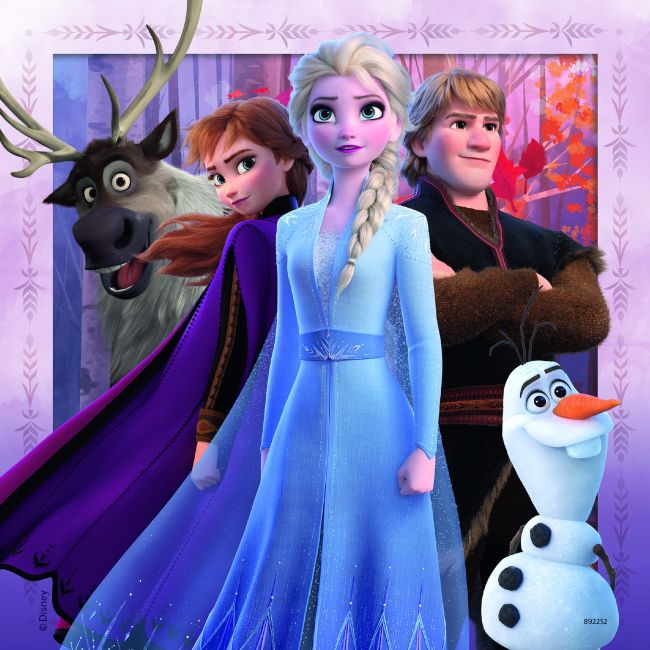 PUZZLE FROZEN II, 3x49 PIESE - ARTRVSPC05011