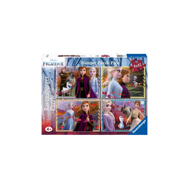 PUZZLE FROZEN II, 4x42 PIESE - ARTRVSPC05023