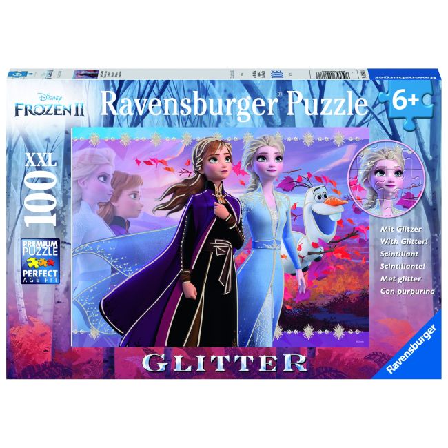 PUZZLE FROZEN II ELSA&ANNA, 100 PIESE - ARTRVSPC12868