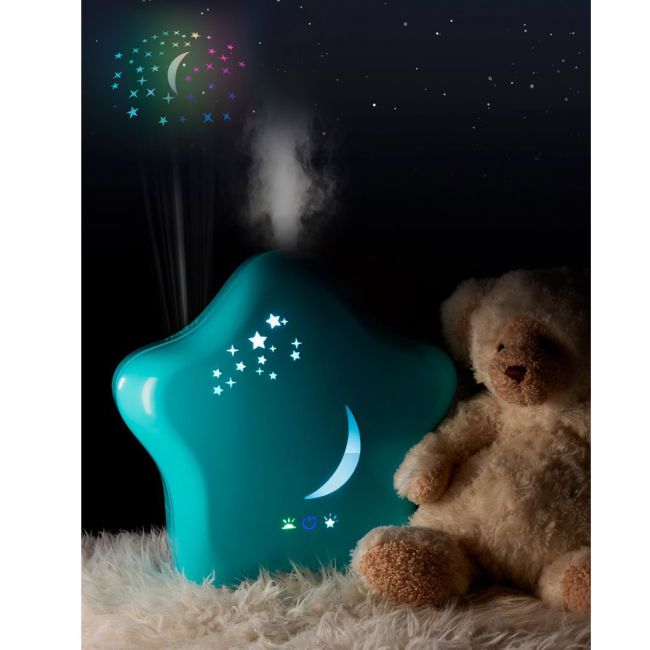 Umidificator de camera cu proiector si lumina de noapte Moony Lanaform SUPLA120122