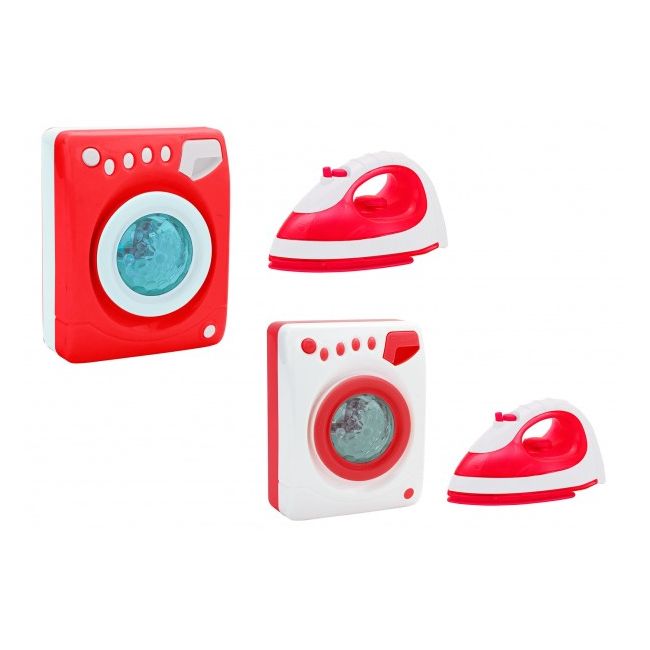 Set masina de spalat si fier de calcat Globo pentru copii - SOLGL38449