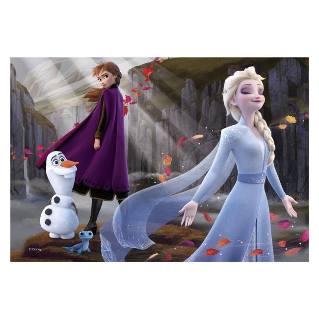 Puzzle 2 in 1 - frozen ii (2 x 77 piese)
