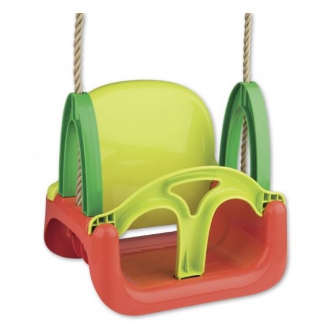 Leagan din plastic bebelusi si copii pentru exterior 3 in 1 Androni cu spatar - SOLAG8306-0000