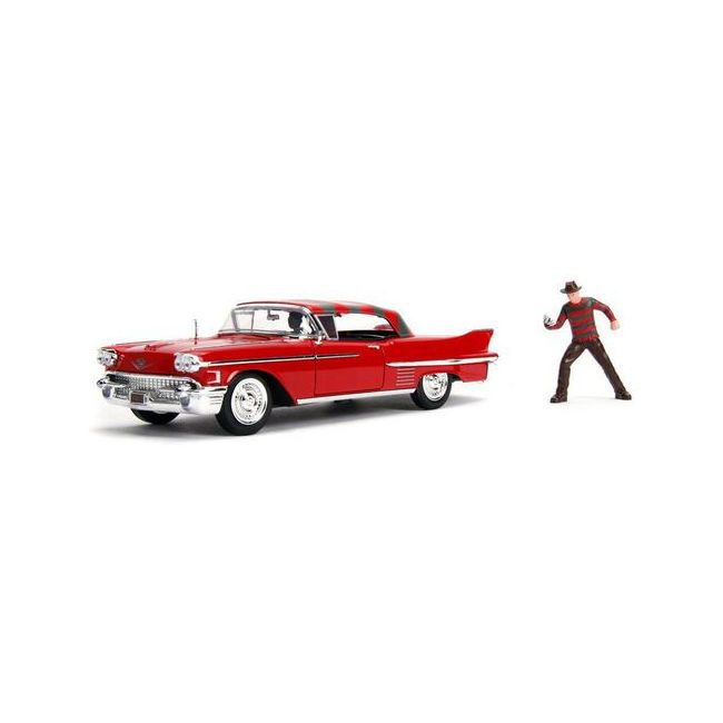 MACHETA METALICA FREDDY KRUEGER 1958 CADILLAC MODEL 62 SCARA 1 LA 24 VIV253255004