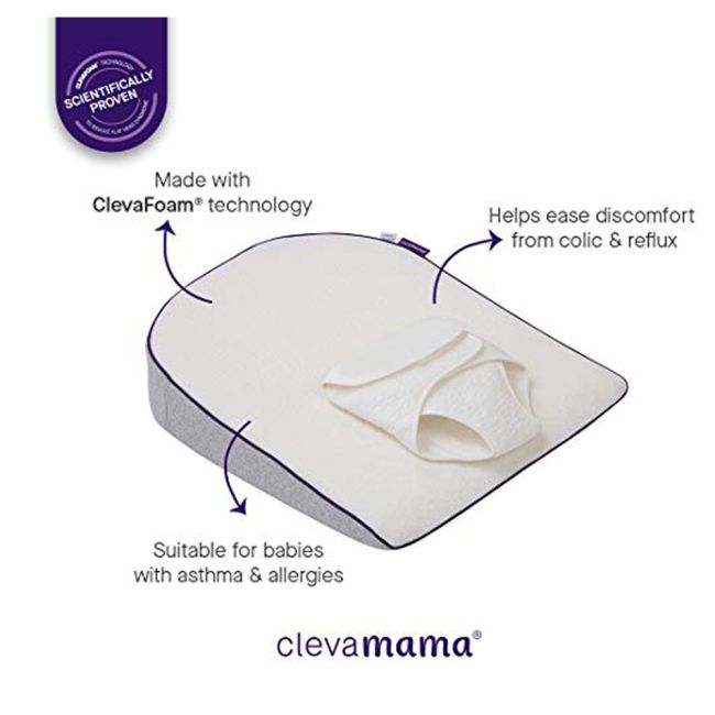 Saltea anti-alunecare cu ham pentru bebelusi ClevaSleep® Plus Clevamama SUPclvm_3201