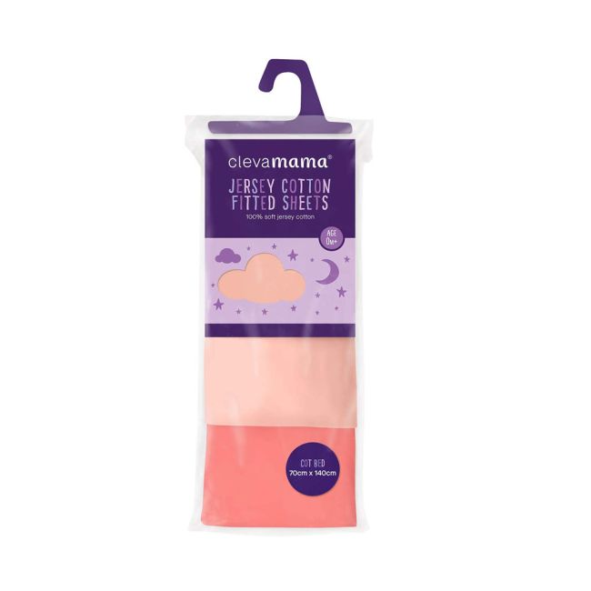Set cearceaf cu elastic 120cm x 60cm Clevamama 3322 SUPclvm_3322