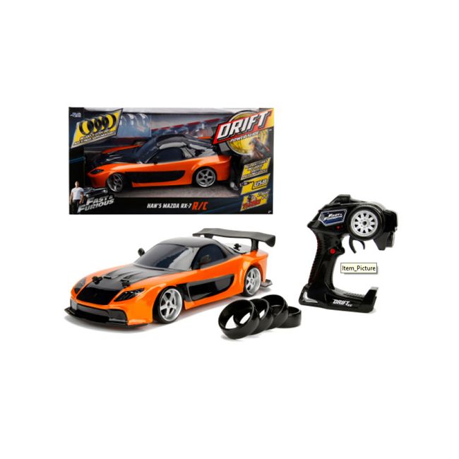 FAST AND FURIOUS RC DRIFT MAZDA RX7 40CM VIV253209001