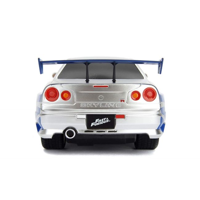FAST AND FURIOUS RC NISSAN SKYLINE GTR SCARA 1 LA 16 VIV253206007